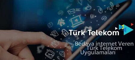 Türk Telekom Mobil Uygulamalar Bedava İnternet