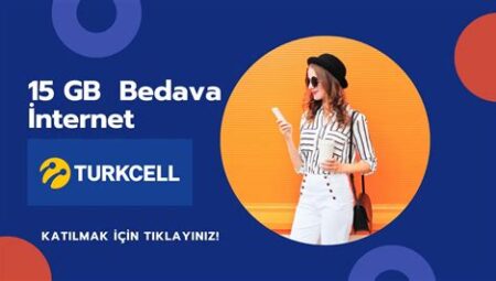 Turkcell Yıllık Bedava İnternet Kampanyaları