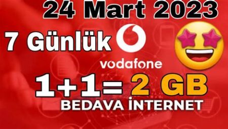 Vodafone Günlük Bedava İnternet